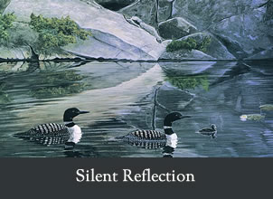 silent reflection